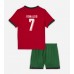 Maillot de foot le Portugal Cristiano Ronaldo #7 Domicile vêtements enfant Europe 2024 Manches Courtes (+ pantalon court)